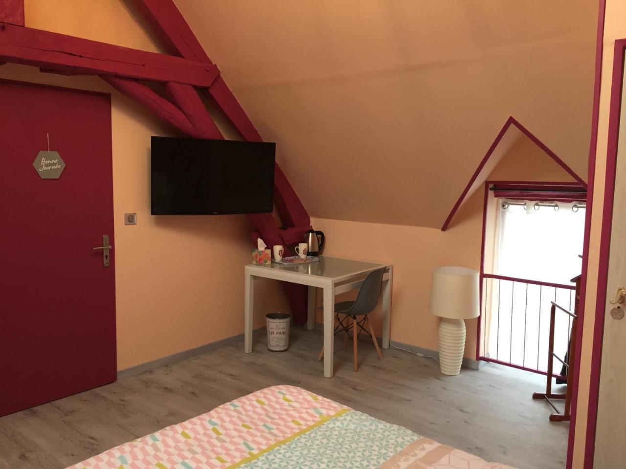 Le Rouge & Blanc Bed & Breakfast Saint-Maurice-le-Vieil Exterior photo